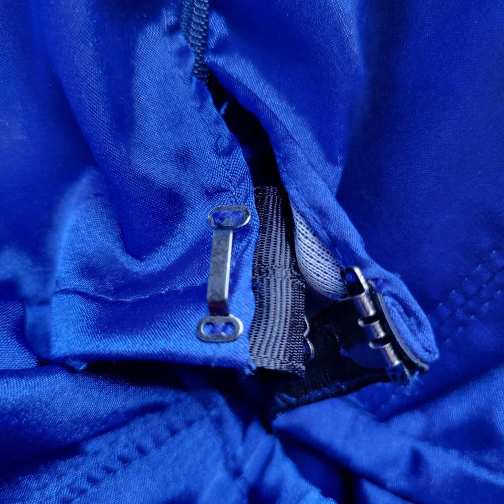 Morrell Maxie Mini Strapless Ruched Cocktail Dress Sapphire Blue Size 4 -